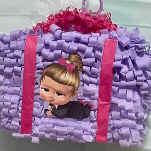 Boss Baby Blonde Girl Bag 3D Pinata 24" inch Decoration Party Birthday Decor Gift