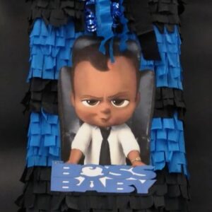 Boss Baby Boy Black Boy 3D Pinata 24" inch Decoration Party Birthday Decor Gift