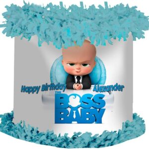 Boss Baby Boy Personalized Name 3D Pinata 24" inch Decoration Party Birthday Decor Gift
