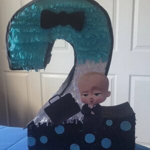 Boss Baby Boy Number 3D Pinata 24" inch Decoration Party Birthday Decor Gift