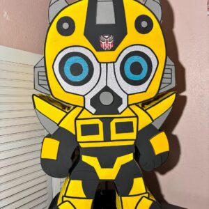 Transformers Bumblebee Chibi Cute 3D Pinata 24" inch Decoration Party Birthday Decor Gift
