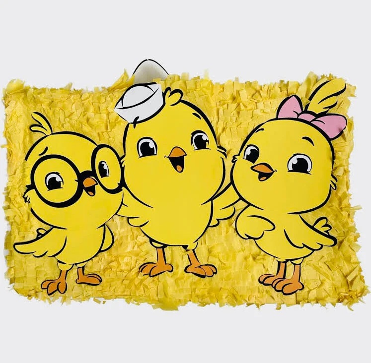 Canticos Chicks 3D Pinata 24" inch Decoration Party Birthday Decor Gift