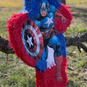 Captain America 3D Pinata 24" inch Decoration Party Birthday Decor Gift