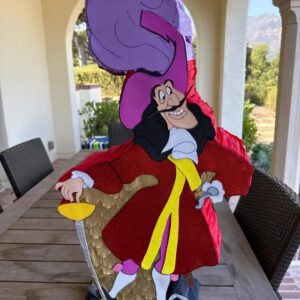Peter Pan Captain Hook 3D Pinata 24" inch Decoration Party Birthday Decor Gift