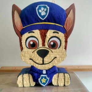 Paw Patrol Chase Pup Dog Face Head 3D Pinata 24" inch Decoration Party Birthday Decor Gift
