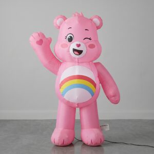 Care Bears Cheer Bear Inflatable Yard 4' Foot Decoration Party Prop Sign Holiday Birthday