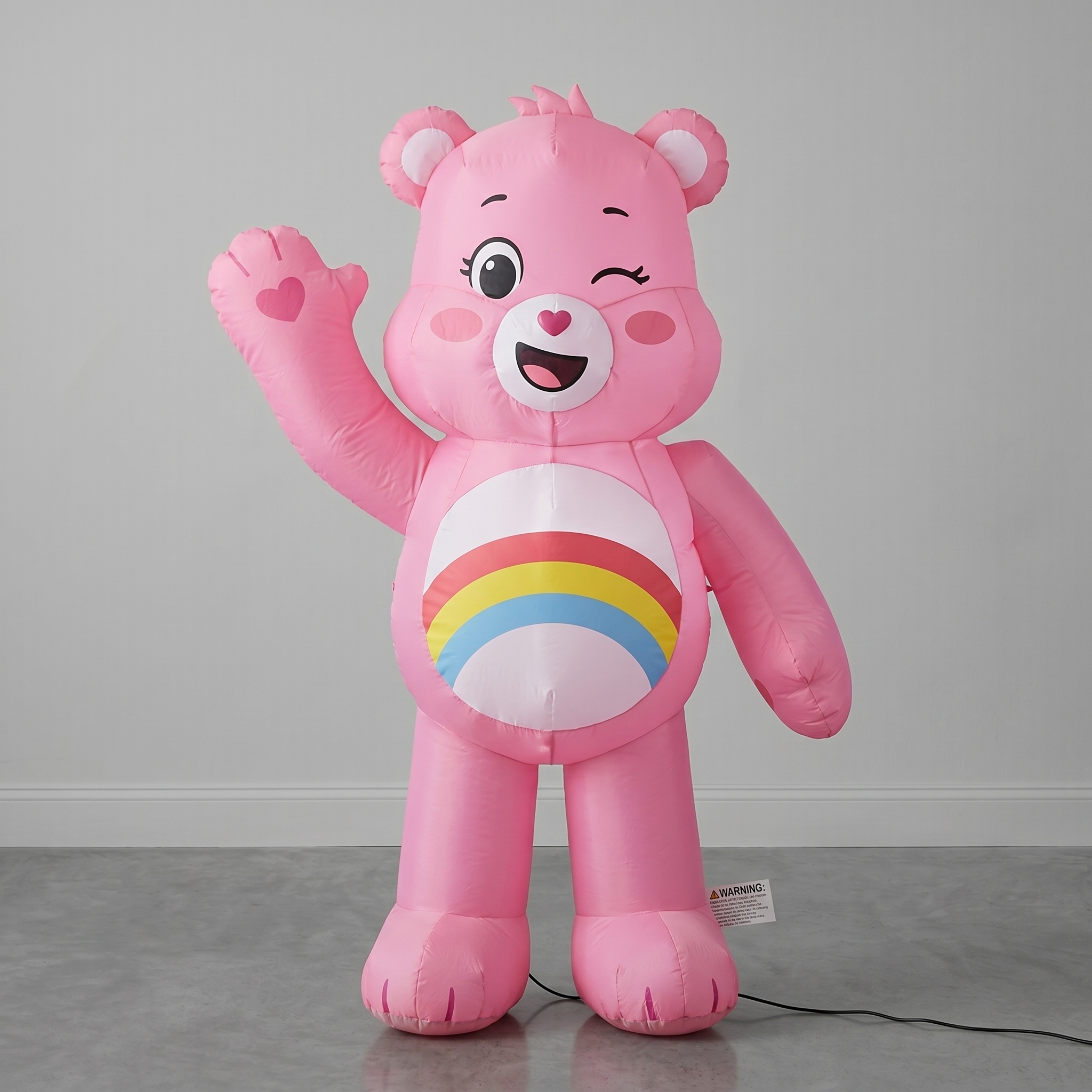 Care Bears Cheer Bear Inflatable Yard 4' Foot Decoration Party Prop Sign Holiday Birthday