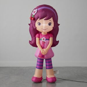Strawberry Shortcake Cherry Jam Inflatable Yard 4' Foot Decoration Party Prop Sign Holiday Birthday