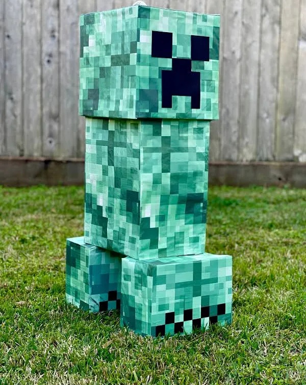 Minecraft Game Movie Creeper 3D Pinata 24" inch Decoration Party Birthday Decor Gift