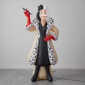 101 Dalmatians Cruella De Vil Inflatable Yard 6' Foot Decoration Party Prop Sign Holiday Birthday