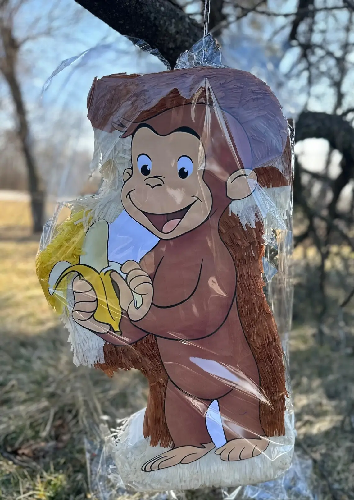 Curious George with Banana 3D Pinata 24" inch Decoration Party Birthday Decor Gift