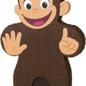 Curious George Cartoon Monkey 3D Pinata 24" inch Decoration Party Birthday Decor Gift
