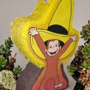 Curious George Monkey with Yellow Hat 3D Pinata 24" inch Decoration Party Birthday Decor Gift