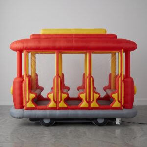 Daniel Tiger's Neighborhood Trolley train Inflatable Yard 6' Foot Decoration Party Prop Sign Holiday Birthday
