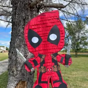 Deadpool 3D Pinata 24" inch Decoration Party Birthday Decor Gift