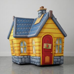 Doc McStuffins' House Inflatable Yard 6' Foot Decoration Party Prop Sign Holiday Birthday