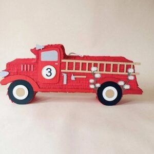 Cars Fire Truck 3D Pinata 24" inch Decoration Party Birthday Decor Gift