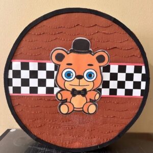 FNAF Five Nights at Freddy's Freddy Chibi Round 3D Pinata 24" inch Decoration Party Birthday Decor Gift