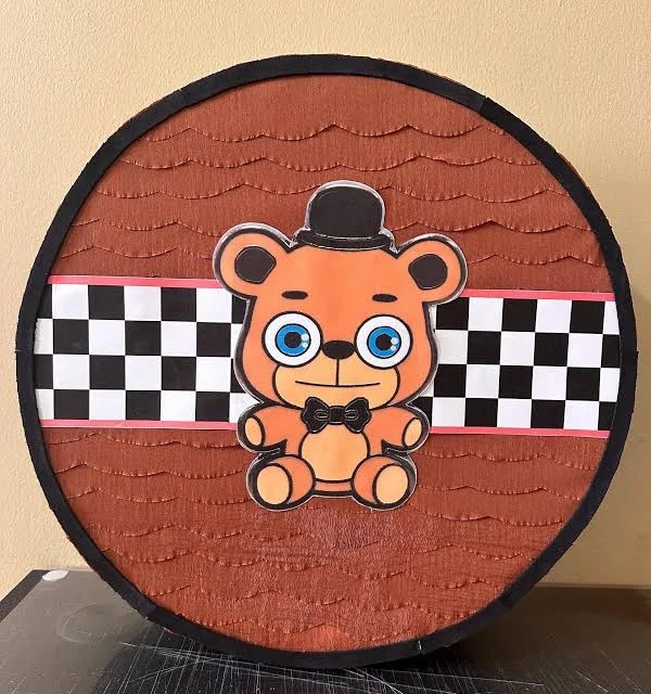FNAF Five Nights at Freddy's Freddy Chibi Round 3D Pinata 24" inch Decoration Party Birthday Decor Gift