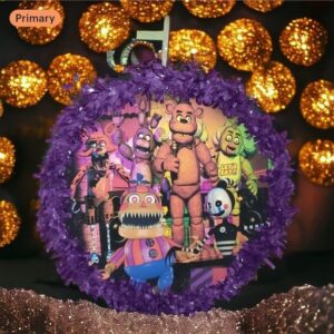 FNAF Five Nights at Freddy's Freddy and Friends Round 3D Pinata 24" inch Decoration Party Birthday Decor Gift