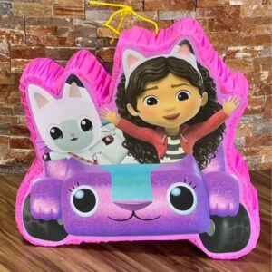 Gabby's Dollhouse Car 3D Pinata 24" inch Decoration Party Birthday Decor Gift