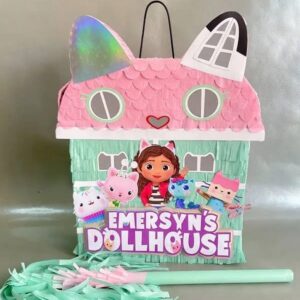 Gabby's Dollhouse House 3D Pinata 24" inch Decoration Party Birthday Decor Gift