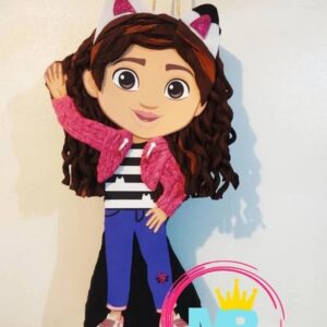 Gabby's Dollhouse Standing 3D Pinata 24" inch Decoration Party Birthday Decor Gift