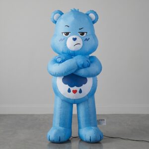 Care Bears Grumpy Bear Inflatable Yard 4' Foot Decoration Party Prop Sign Holiday Birthday