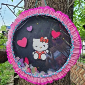 Hello Kitty Confetti Round 3D Pinata 24" inch Decoration Party Birthday Decor Gift