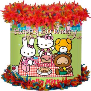 Hello Kitty Friends Personalized 3D Pinata 24" inch Decoration Party Birthday Decor Gift
