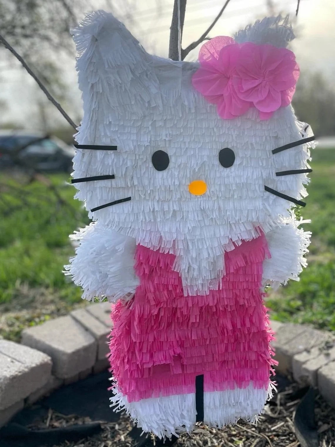 Hello Kitty in Pink Cat 3D Pinata 24" inch Decoration Party Birthday Decor Gift