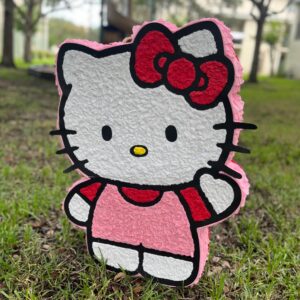 Hello Kitty Pink Dress 3D Pinata 24" inch Decoration Party Birthday Decor Gift
