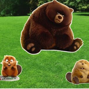 Hoppers Characters Coroplast Cutout Yard Sign Life Size Prop Decoration Party Birthday
