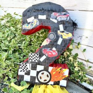 Racing Cars Hot Wheels Number 3D Pinata 24" inch Decoration Party Birthday Decor Gift