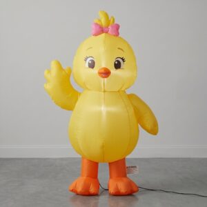 Canticos Chick Kiki Inflatable Yard 3' Foot Decoration Party Prop Sign Holiday Birthday
