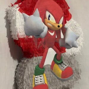 Sonic the Hedgehog Knuckles Modern 3D Pinata 24" inch Decoration Party Birthday Decor Gift