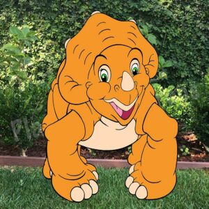 The Land Before Time Cera 3 Foot Coroplast Cutout Yard Sign Life Size Prop Decoration Party Birthday