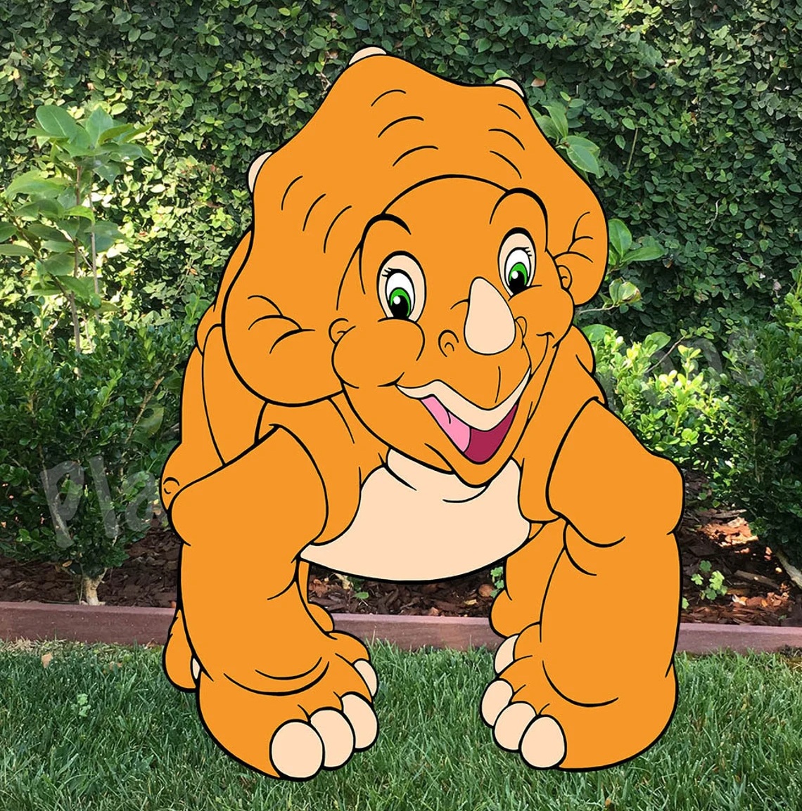 The Land Before Time Cera 3 Foot Coroplast Cutout Yard Sign Life Size Prop Decoration Party Birthday