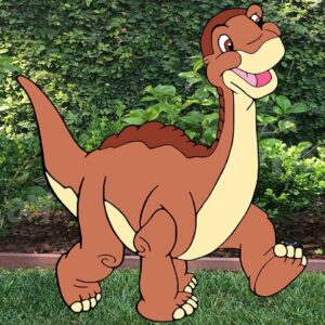The Land Before Time Little Foot 3 Foot Coroplast Cutout Yard Sign Life Size Prop Decoration Party Birthday