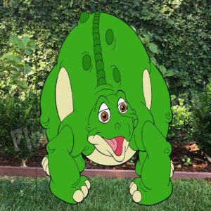 The Land Before Time Spike 3 Foot Coroplast Cutout Yard Sign Life Size Prop Decoration Party Birthday