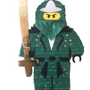 Lego Lloyd Green Ninja Minifig 3D Pinata 24" inch Decoration Party Birthday Decor Gift