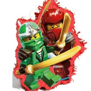 Lego Ninjago LLoyd and Kai 3D Pinata 24" inch Decoration Party Birthday Decor Gift