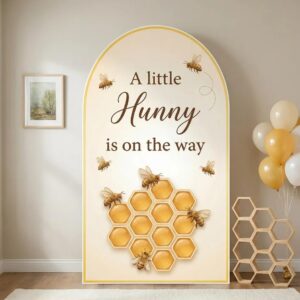 Winnie the Pooh Baby Shower Little Hunny 5 Foot Coroplast Cutout Backdrop Yard Sign Life Size Prop Decoration Party Birthday