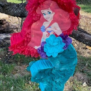 Little Mermaid Princess Ariel 3D Pinata 24" inch Decoration Party Birthday Decor Gift