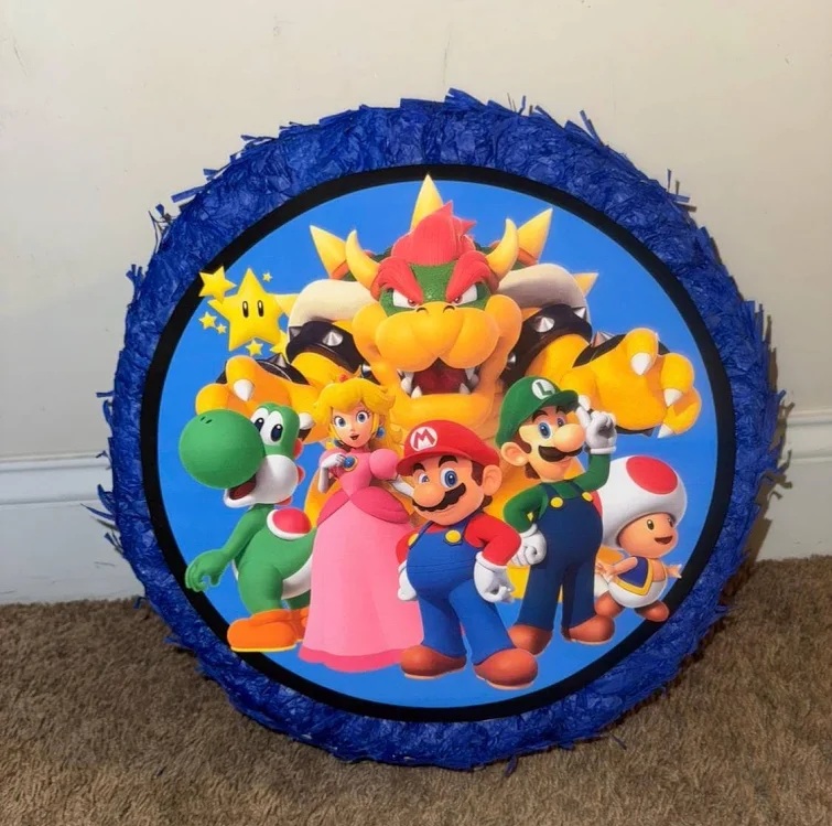 Super Mario Game Characters 3D Pinata 24" inch Decoration Party Birthday Decor Gift