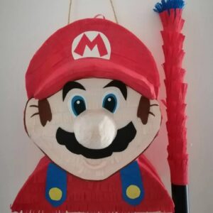 Super Mario Game Mario Head 3D Pinata 24" inch Decoration Party Birthday Decor Gift