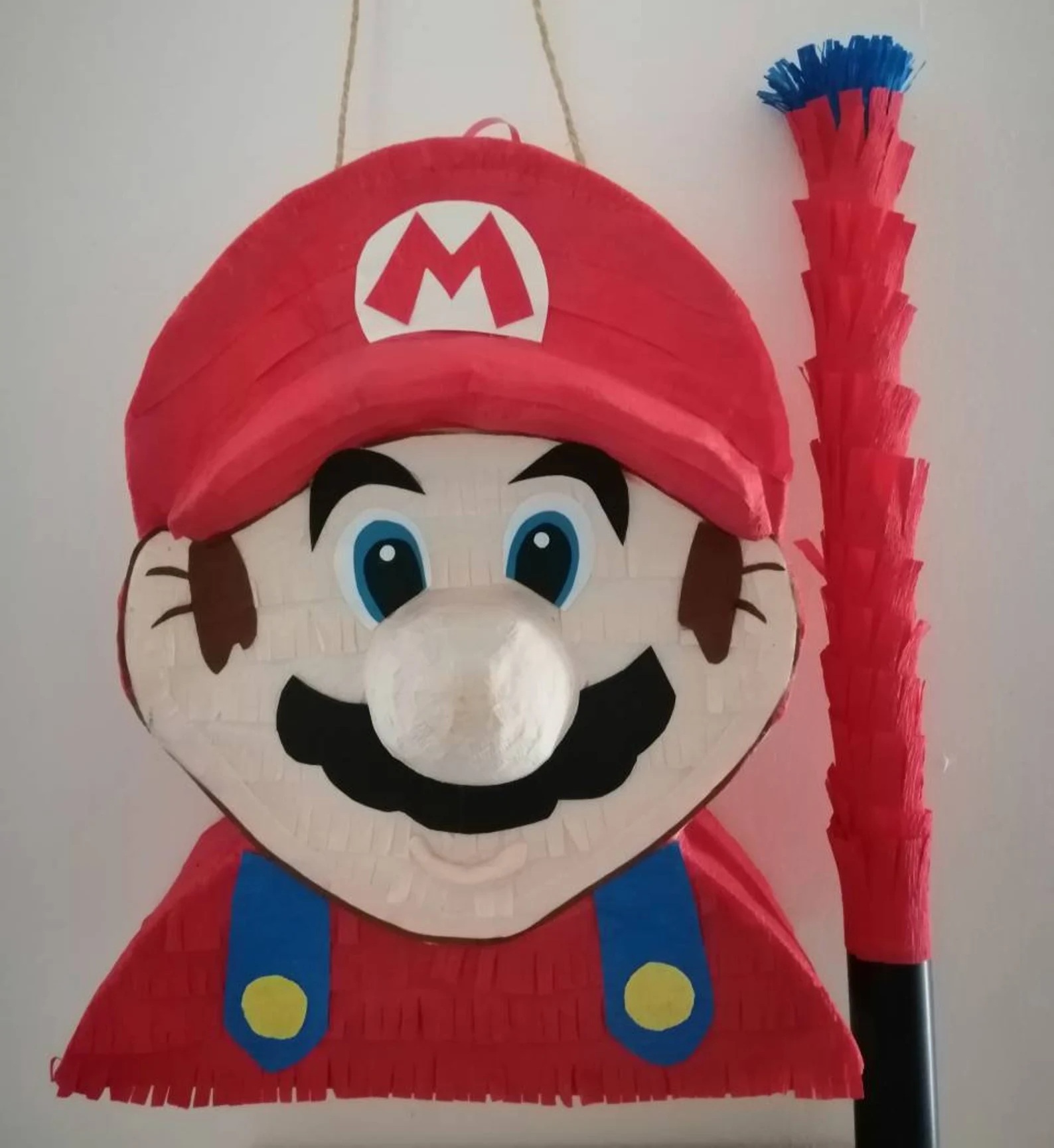 Super Mario Game Mario Head 3D Pinata 24" inch Decoration Party Birthday Decor Gift