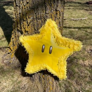 Super Mario Super Star 3D Pinata 24" inch Decoration Party Birthday Decor Gift