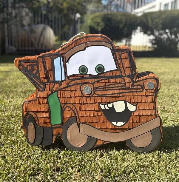 Cars Mater Tow Truck 3D Pinata 24" inch Decoration Party Birthday Decor Gift