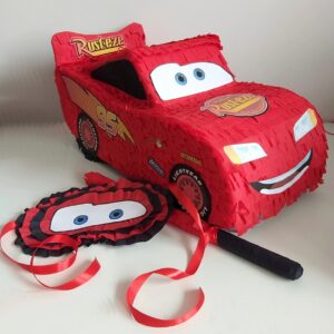 Cars Lightning McQueen Car 3D Pinata 24" inch Decoration Party Birthday Decor Gift
